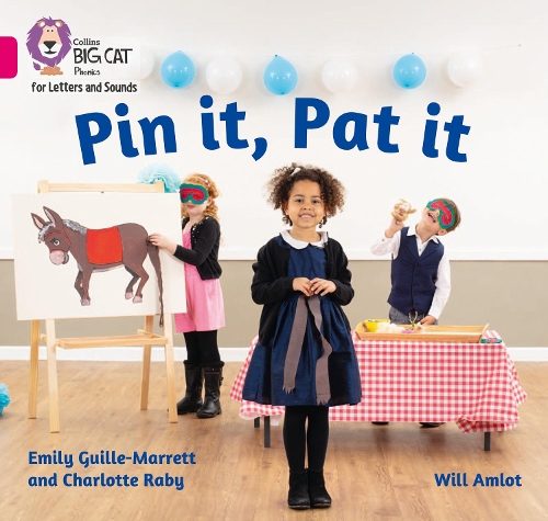 Бумажная книга «Pin it, Pat it: Band 01a/Pink a», авторов Шарлотта Рэйби, Эмили Гилл-Марретт - фото №1