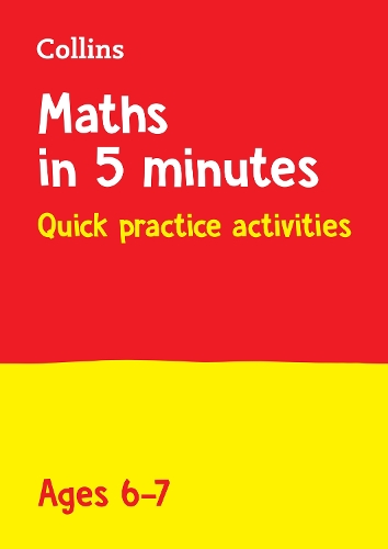 Паперова книга «Maths in 5 Minutes a Day Age 6-7: Ideal for Use at Home», автор Collins Books - фото №1