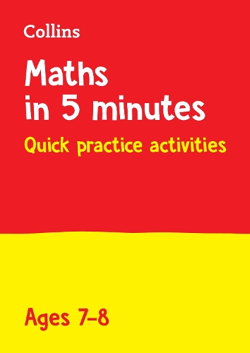 Паперова книга «Maths in 5 Minutes a Day Age 7-8: Ideal for Use at Home», автор Collins Books - фото №1