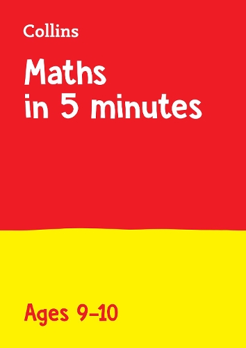 Паперова книга «Maths in 5 Minutes a Day Age 9-10: Ideal for Use at Home», автор Collins Books - фото №1
