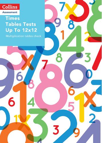 Бумажная книга «Times Tables Tests Up To 12x12: Multiplication Tables Check», автор Саманта Таунсенд - фото №1