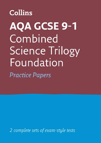 [object Object] «AQA GCSE 9-1 Combined Science Foundation Practice Papers: Ideal for the 2024 and 2025 Exams», автор Collins GCSE - фото №1