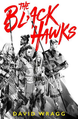 Паперова книга «The Black Hawks», автор Девід Врагг - фото №1