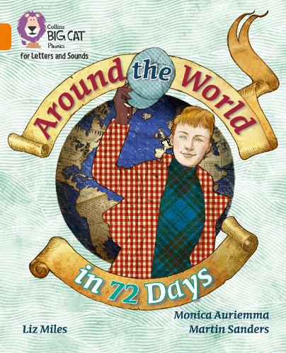 Бумажная книга «Around the World in 72 Days: Band 06/Orange», автор Лиз Майлз - фото №1