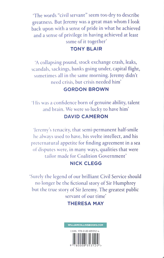 Бумажная книга «What Does Jeremy Think?: Jeremy Heywood and the Making of Modern Britain», автор Сюзанна Хейвуд - фото №1