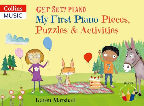 Паперова книга «My First Piano Pieces, Puzzles & Activities», автор Карен Маршалл - фото №1