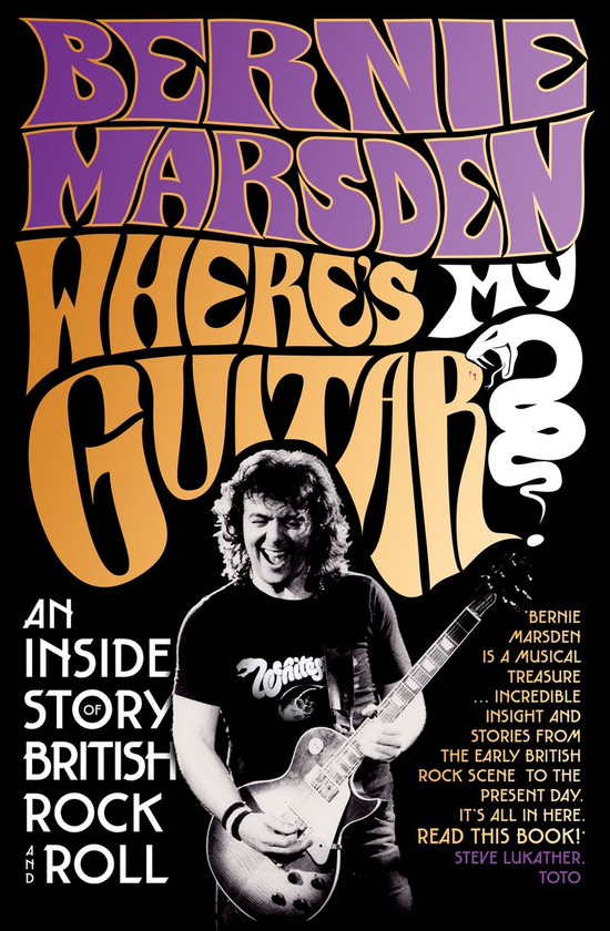 Бумажная книга «Where's My Guitar? An Inside Story of British Rock and Roll», автор Берни Марсден - фото №1