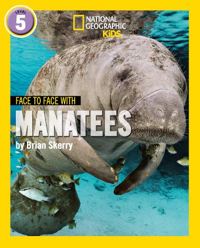 Паперова книга «Face to Face with Manatees: Level 5», автор Брайан Скеррі - фото №1