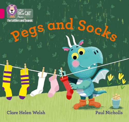 Бумажная книга «Pegs and Socks: Band 01b/Pink B», автор Клэр Хелен Уэлш - фото №1