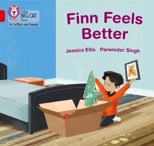 Бумажная книга «Finn Feels Better: Band 02b/Red B», автор Джессика Эллис - фото №1
