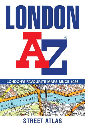 Бумажная книга «London A-Z Street Atlas», автор A-Z Maps - фото №1
