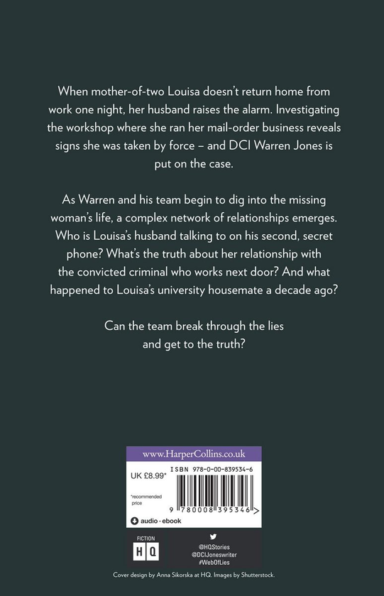 Паперова книга «Web of Lies», автор Пол Гітшем - фото №1