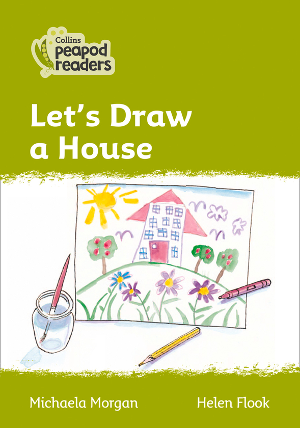 Паперова книга «Level 2 - Let's Draw a House» - фото №1