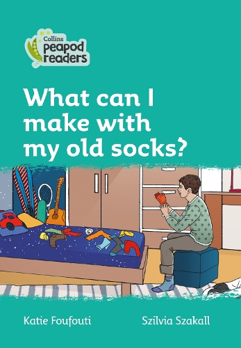 [object Object] «What can I make with my old socks?: Level 3», автор Кэти Фуфути - фото №1