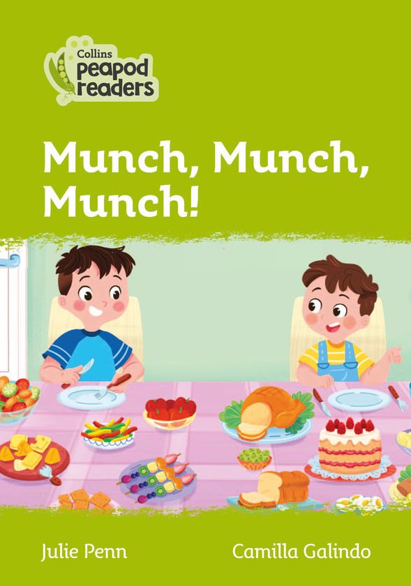 Паперова книга «Level 2 - Munch, Munch, Munch!», автор Джулі Пенн - фото №1
