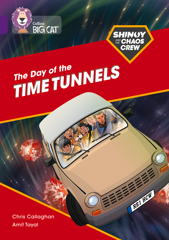 Бумажная книга «Shinoy and the Chaos Crew. The Day of the Time Tunnels. Band 8», автор Крис Каллаган - фото №1