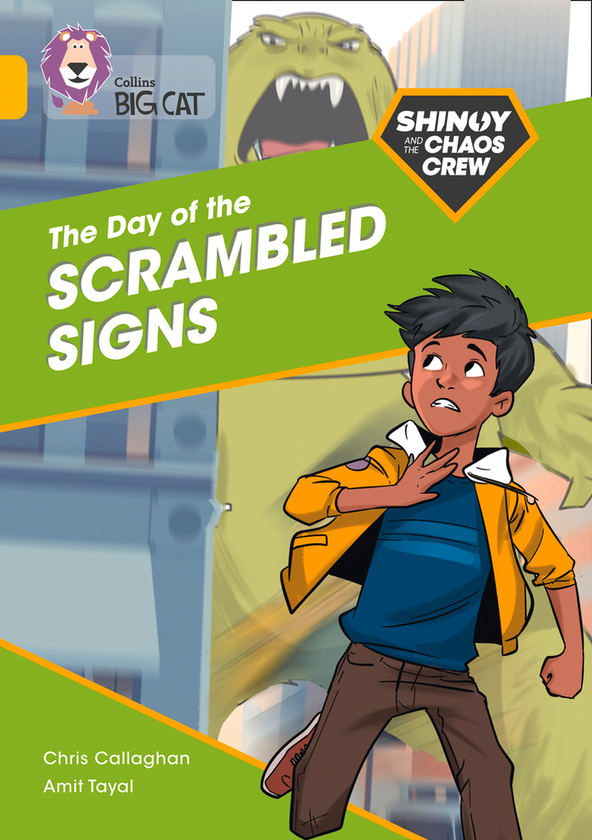 Бумажная книга «Shinoy and the Chaos Crew. The Day of the Scrambled Signs. Band 9», автор Крис Каллаган - фото №1