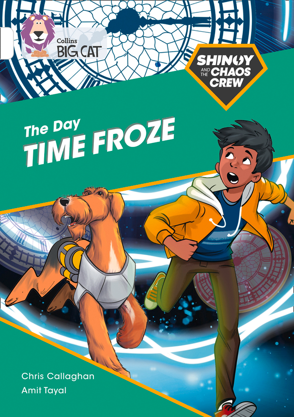 Бумажная книга «Shinoy and the Chaos Crew. The Day Time Froze. Band 10», автор Крис Каллаган - фото №1