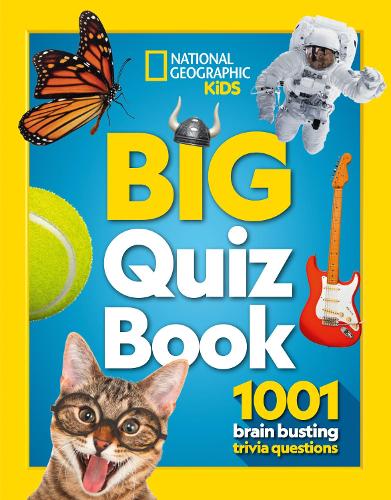 [object Object] «Big Quiz Book: 1001 Brain Busting Trivia Questions», автор National Geographic Kids - фото №1