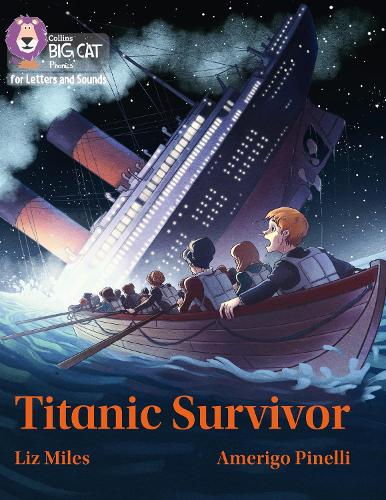 Бумажная книга «Titanic Survivor: Band 07/Turquoise», автор Лиз Майлз - фото №1