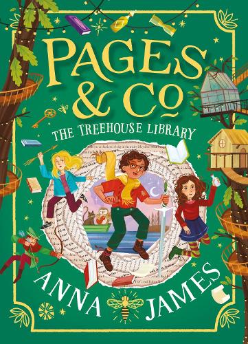 Паперова книга «Pages & Co.: The Treehouse Library», автор Анна Джеймс - фото №1