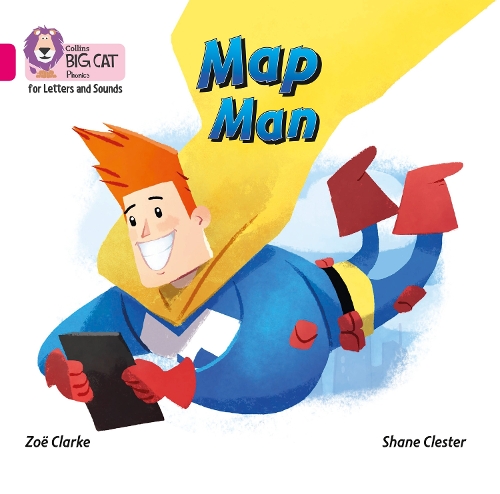 Паперова книга «Map Man Big Book: Band 01a/Pink a», автор Зої Кларк - фото №1
