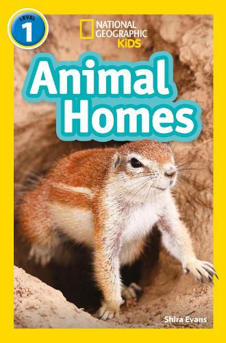 Паперова книга «Animal Homes: Level 1», автор Шира Еванс - фото №1