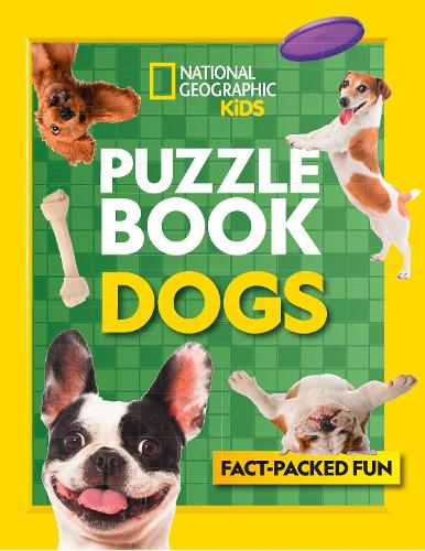 Бумажная книга «Puzzle Book Dogs: Brain-Tickling Quizzes, Sudokus, Crosswords and Wordsearches», автор National Geographic Kids - фото №1