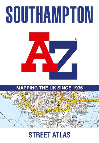 Бумажная книга «Southampton A-Z Street Atlas», автор A-Z Maps - фото №1
