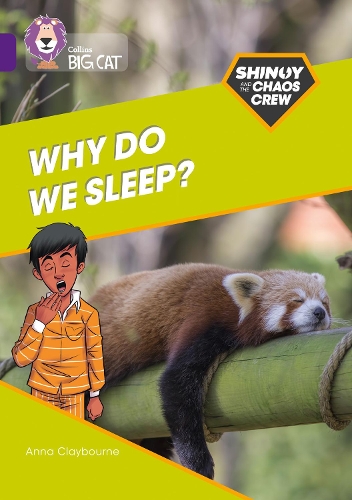 Паперова книга «Shinoy and the Chaos Crew: Why do we sleep?: Band 08/Purple», автор Анна Клейборн - фото №1