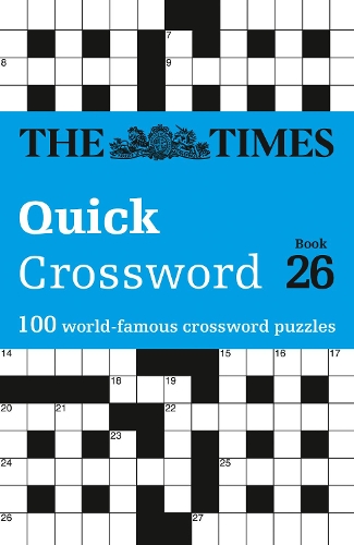 Паперова книга «The Times Quick Crossword Book 26: 100 General Knowledge Puzzles», автор Джон Грімшоу - фото №1