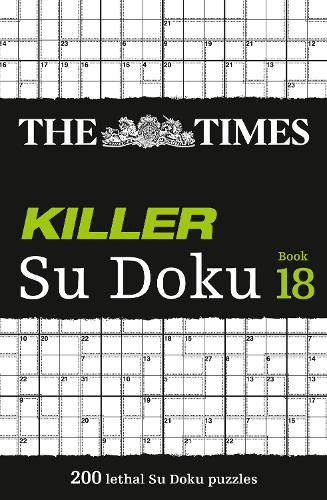 Паперова книга «The Times Killer Su Doku Book 18: 200 Lethal Su Doku Puzzles», автор The Times Mind Games - фото №1