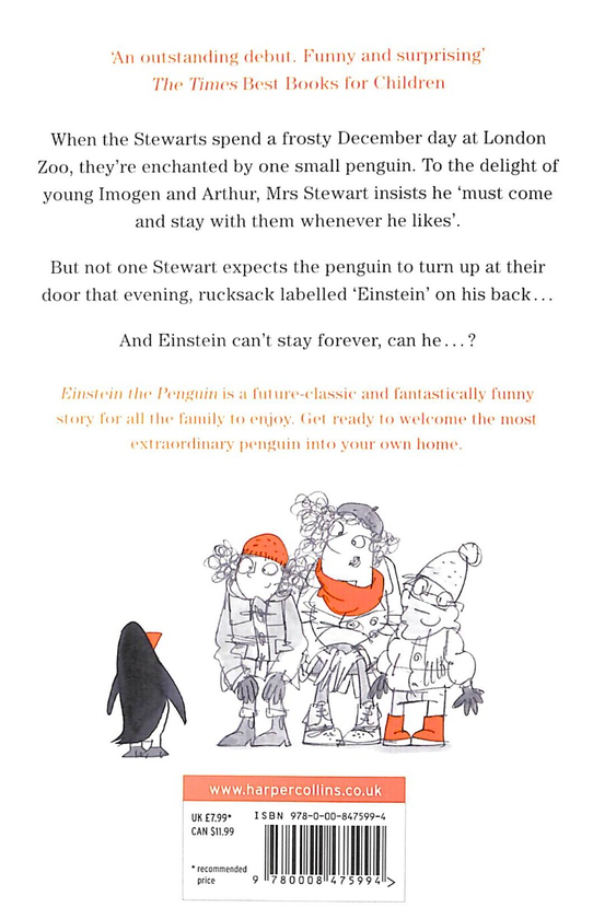 Паперова книга «Einstein the Penguin», автор Іона Ренджлі - фото №1