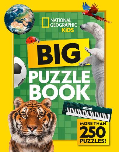 Бумажная книга «Big Puzzle Book: More Than 250 Brain-Tickling Quizzes, Sudokus, Crosswords and Wordsearches», автор National Geographic Kids - фото №1