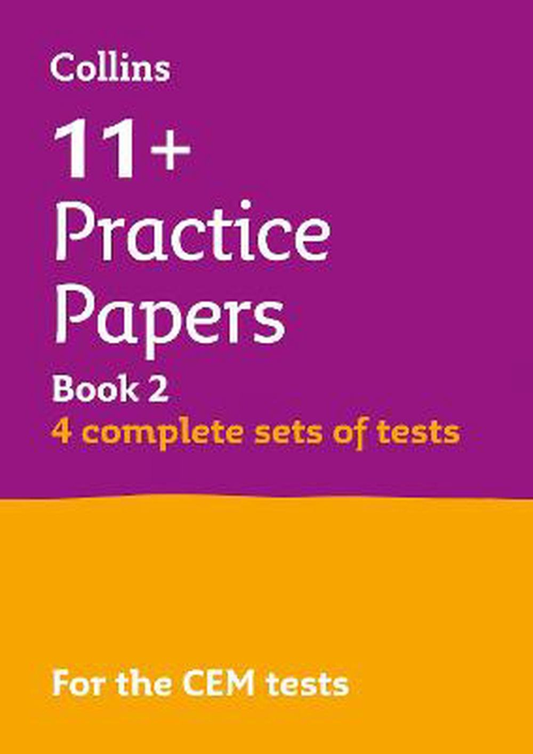 Бумажная книга « 11+ Verbal Reasoning, Non-Verbal Reasoning & Maths Practice Papers Book 2 (Bumper Book with 4 sets of tests) : For the Cem 2021 Tests» - фото №1