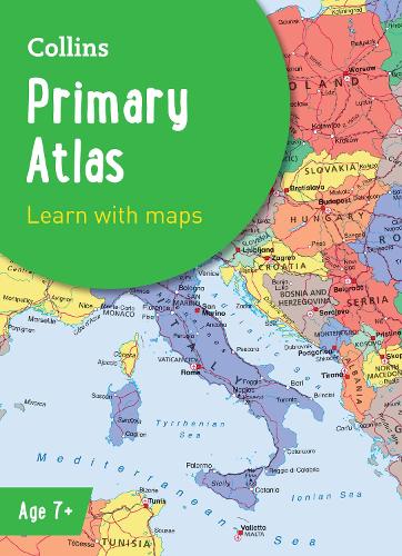 Паперова книга «Collins Primary Atlas: Ideal for Learning at School and at Home», автор Collins Maps - фото №1