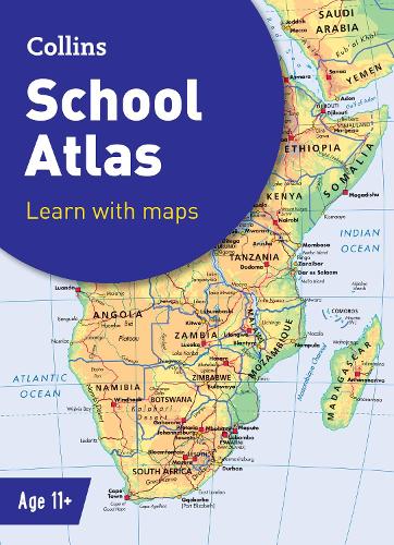 Паперова книга «Collins School Atlas: Ideal for Learning at School and at Home», автор Collins Maps - фото №1