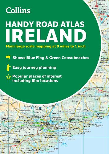 Бумажная книга «Collins Handy Road Atlas Ireland», автор Collins Maps - фото №1