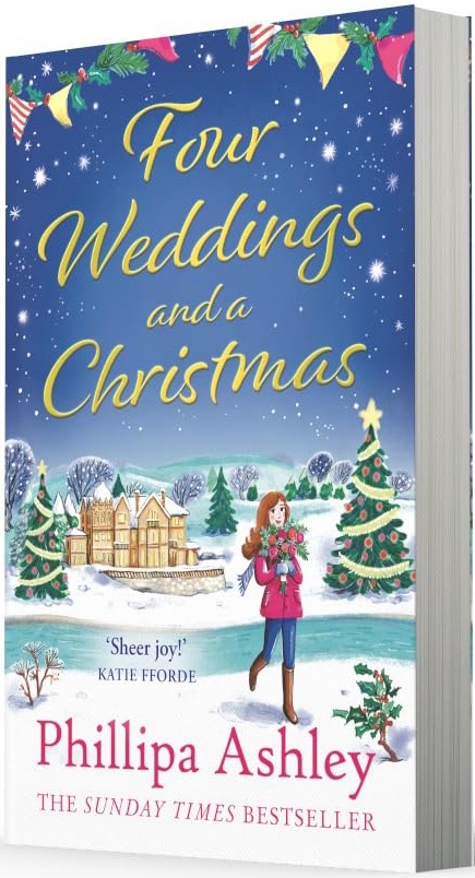 Бумажная книга «Four Weddings and a Christmas», автор Филиппа Эшли - фото №1