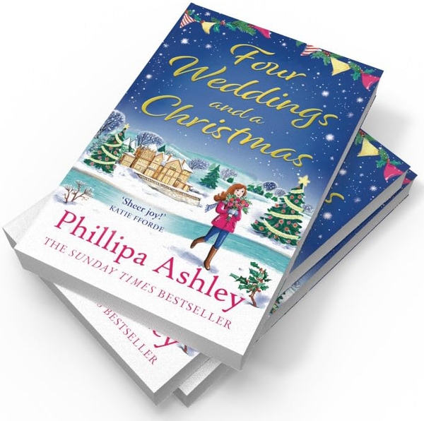 Бумажная книга «Four Weddings and a Christmas», автор Филиппа Эшли - фото №1