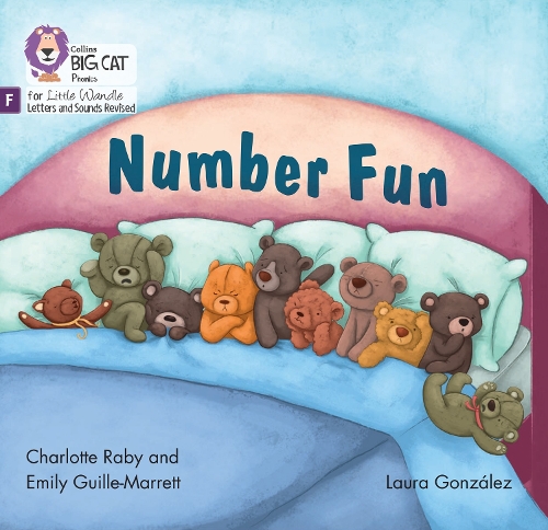 Бумажная книга «Number Fun: Foundations for Phonics», авторов Шарлотта Рэйби, Эмили Гилл-Марретт - фото №1
