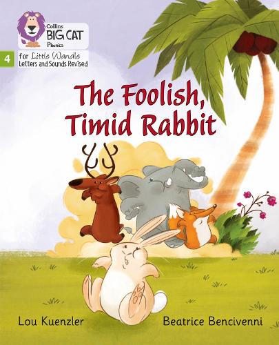 Паперова книга «The Foolish, Timid Rabbit: Phase 4 Set 1», автор Лу Куенцлер - фото №1
