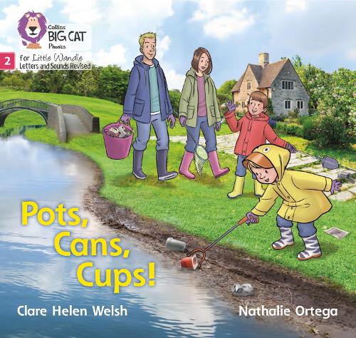 Бумажная книга «Pots, Cans, Cups!: Phase 2 Set 4», автор Клэр Хелен Уэлш - фото №1
