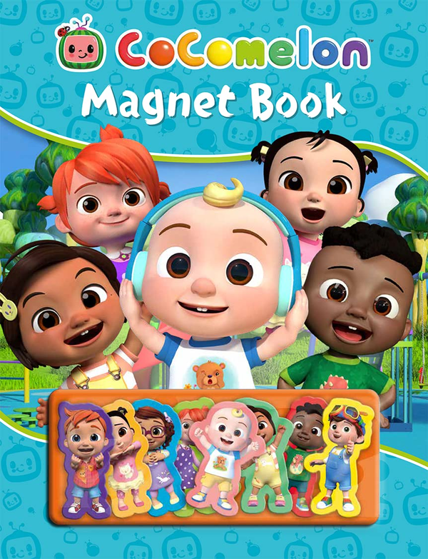 Бумажная книга «Official CoComelon Magnet Book» - фото №1