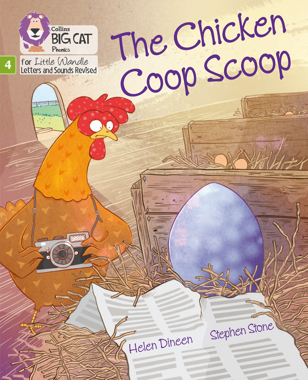 Паперова книга «The Chicken Coop Scoop: Phase 4», автор Хелен Дайнен - фото №1