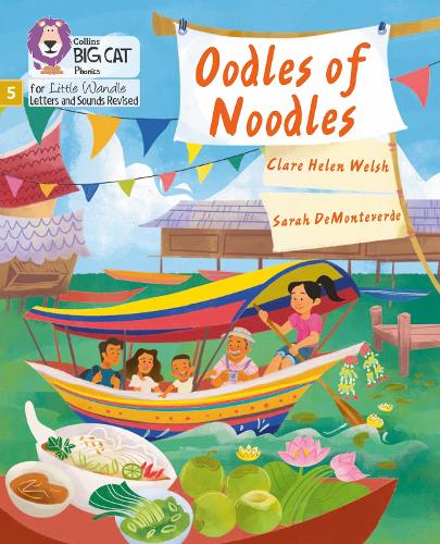 Паперова книга «Oodles of Noodles: Phase 5 Set 4», автор Клер Хелен Велш - фото №1