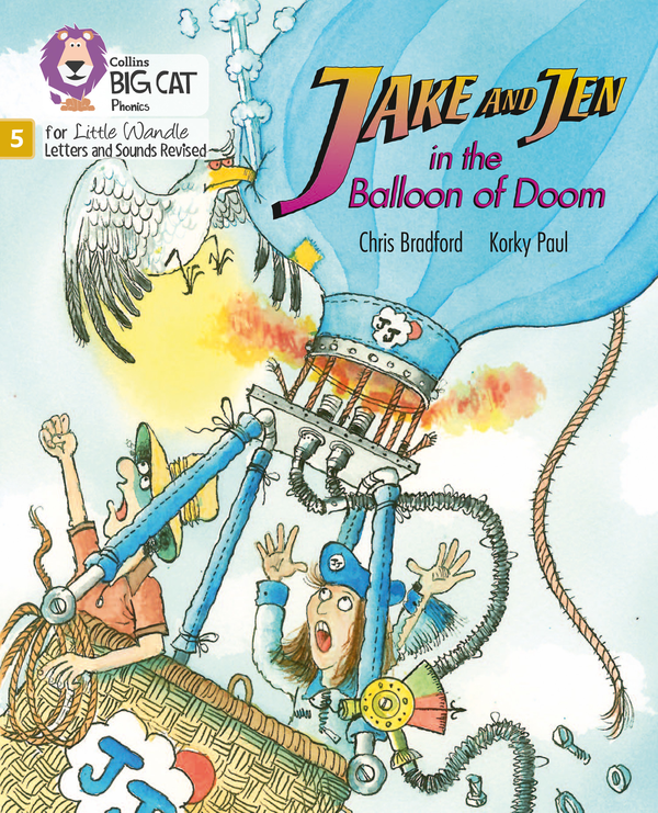 Бумажная книга «Jake and Jen and the Balloon of Doom: Phase 5», автор Крис Брэдфорд - фото №1