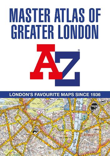 Бумажная книга «A -Z Master Atlas of Greater London», автор A-Z Maps - фото №1