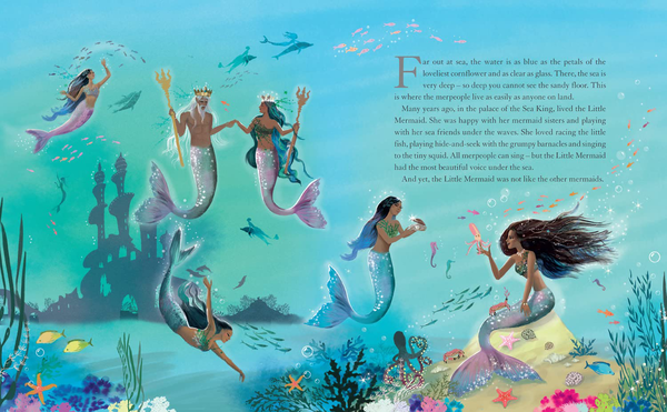 Бумажная книга «The Little Mermaid», автор Сара Гибб - фото №1