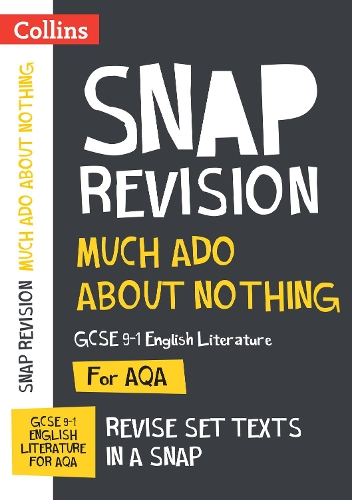 Бумажная книга «Much Ado About Nothing AQA GCSE 9-1 English Literature Text Guide: Ideal for the 2024 and 2025 Exams», автор Collins GCSE - фото №1